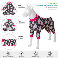 LovinPet 3XL pijama, tejido suave para máximo confort durante todo el día