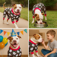 LovinPet 3XL pijama para uso interior y exterior, ideal para paseos y fotos