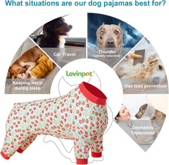 LovinPet pijama rosa granny, diseño cómodo para sesiones de fotos y fiestas.