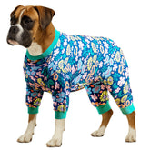 LovinPet Pijama para perro grande en postoperatorio, comodidad suave para la recuperación.
