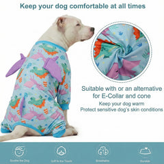 LovinPet pijama para perro grande, tejido transpirable para uso diario