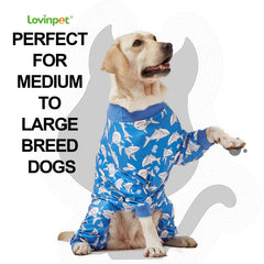 LovinPet PJS de recuperación para la ansiedad, suave al tacto.