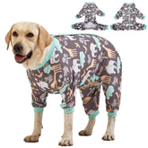 LovinPet pijamas para perros grandes, diseño acogedor para descanso cómodo.