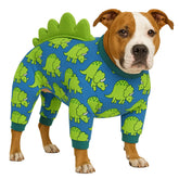 LovinPet pijamas para perro grande, onesie cuatro patas, comodidad suave