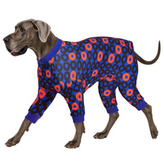 LovinPet PJS para perro grande con impresión de anillos, estilo para fiestas