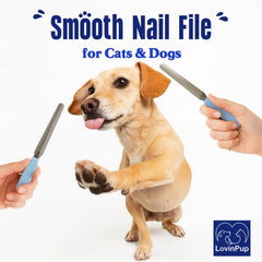 LOVINPUP lima uñas precisa para perros y gatos, uso en casa facilita el mantenimiento.