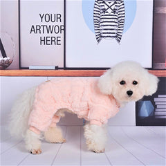 Loyanyy pijama perro rosa, cintura elástica para ajuste cómodo.
