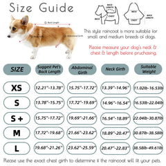 Luccalily rayas reflectantes capa perro: mayor visibilidad y seguridad nocturna.
