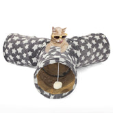 LUCKITTY tunel-gato de tres vías para exploración y juego seguro.