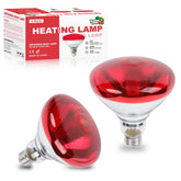 LUCKY HERP lámpara infrarroja 250W para pollitos, calor estable para crecimiento
