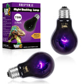 LUCKY HERP lampara calor noche reptil 75W para observar actividad nocturna sin molestar.