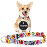 Collar martingale Lucky Love Dog en Mariquita Pequeno: ajuste suave para paseos y entrenamiento.