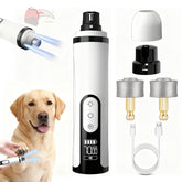 LUCKY TROVE Silent Groom Pro con luz LED integrada para ver las uñas con claridad