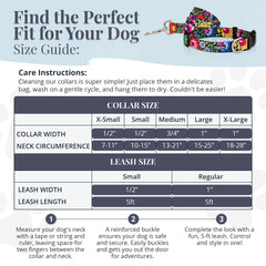 Lucky Love Dog collar ligero y resistente para uso diario.