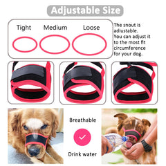 LUCKYPAW bozal entrenamiento para control de comportamientos durante sesiones.