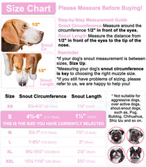 LUCKYPAW bozal con correa ajustable, ajuste seguro incluso al trotar