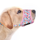 LUCKYPAW bozal para perros con malla suave y ajuste cómodo para paseos.