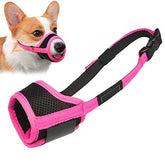 LUCKYPAW bozal de malla suave para perros, cómodo para paseos.