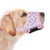 LUCKYPAW bozal rosa unicornio con malla suave para paseos tranquilos