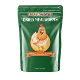 LuckyQworms larvas deshidratadas de alta proteína para aves, nutrición diaria segura.