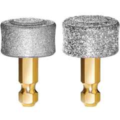 LUCKY TAIL cabeza de lima con diamante para uñas de perro, acabado suave y preciso