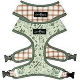 Lucy & Co. arnés reversible para perros, frontal con dos estampas para mayor estilo.