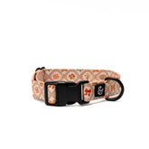 Lucy & Co. collar duradero y ligero para paseos diarios en naranja crema.