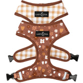 Lucy & Co: correa reversible para paseo con diseño floral en frente y dorso.