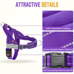 Lukovee arnés con asa superior para paseos cortos y control
