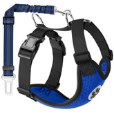 Lukovee cinturón de seguridad para perros en coche, ajuste suave para viaje seguro.