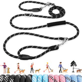 Lukovee correa mano libre para perros de 10 pies, ideal para pasear sin manos.