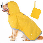 Lukovee impermeable para perros con capucha transparente protege de la lluvia