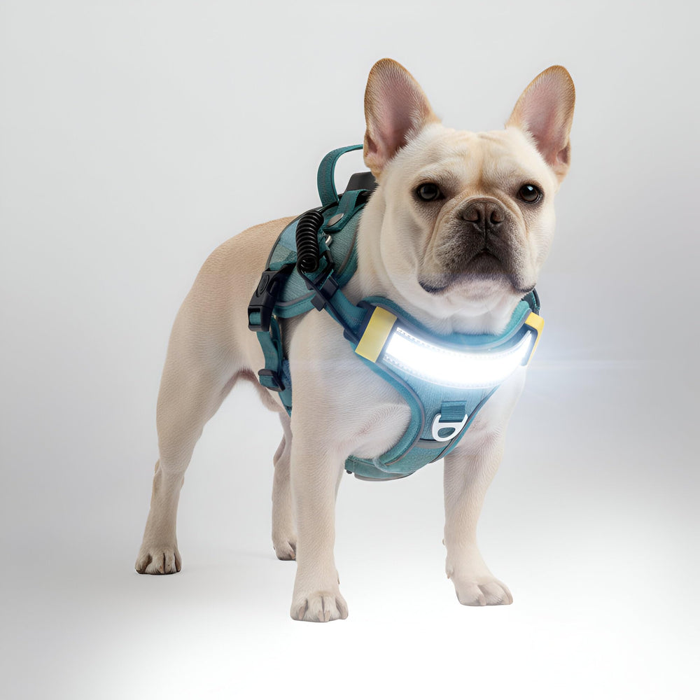 Lumi One: luz de 1000 lm para mayor visibilidad nocturna del perro.