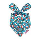 Bandana LunaMarie para cumpleaños estilo sushi suave y lujosa para tu mascota