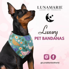 LunaMarie Bandana doble capa, diseño duradero para aventuras y juego.