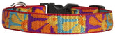 Collar LupinePet Margarita Loca, 9-14 pulgadas, diseño duradero y cómodo para perros pequeños.