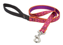 Correa LupinePet Originals Alpen Glow con asa acolchada, ideal para paseos cómodos.