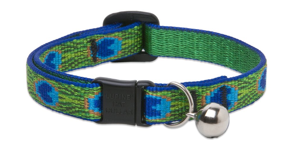 LupinePet Originals collar de seguridad para gatos con plumas, diseño cómodo y seguro
