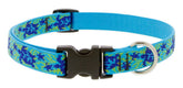 LupinePet Originals Turtle Reef collar 9-14 pulgadas para perros pequeños, cómodo y duradero.