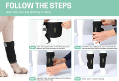 Sistema con velcro y resortes para un ajuste seguro y estable.