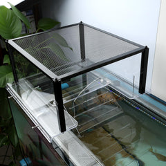 Turtle Topper de LYL LEYOULAND: rejilla superior para colocar lámpara de calor sin soporte