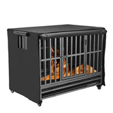 M JJYPET cubre jaula para perro 48 pulgadas, ajuste perfecto