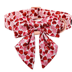 Collar Maca Bates con lazo marinero para paseos seguros y cómodos.