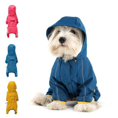 Mabawa: capa para perro con capucha reflectante para mayor visibilidad en la lluvia