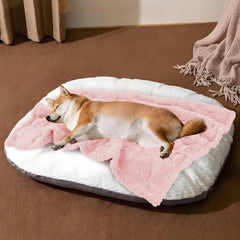 MACEVIA manta suave para cama de mascotas, noches más confortables.