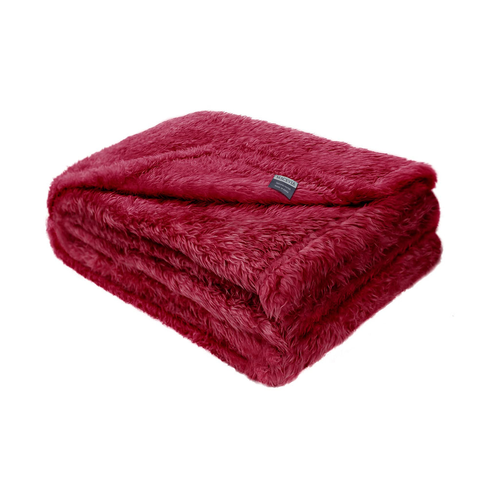 MACEVIA manta para perro durmiendo con textura esponjosa, ideal para descanso