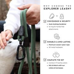 MADE TO ROAM Explorer: cuerda de escalada en nylon para resistencia en senderos