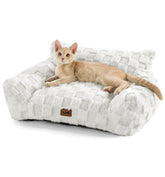 Made4Pets cama-gato-relax ofrece descanso óptimo y apoyo suave para cabeza y cuello.