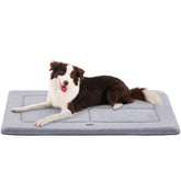 Made4Pets cama-jaula-perro-gris, refugio suave para dormir en la jaula
