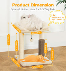 Made4Pets-cama-percha-terciopelo-suave, ofrece descanso cómodo para tu gato.